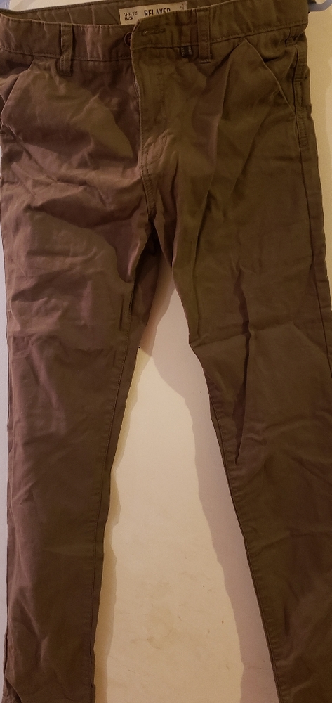 Olive Chino Pants